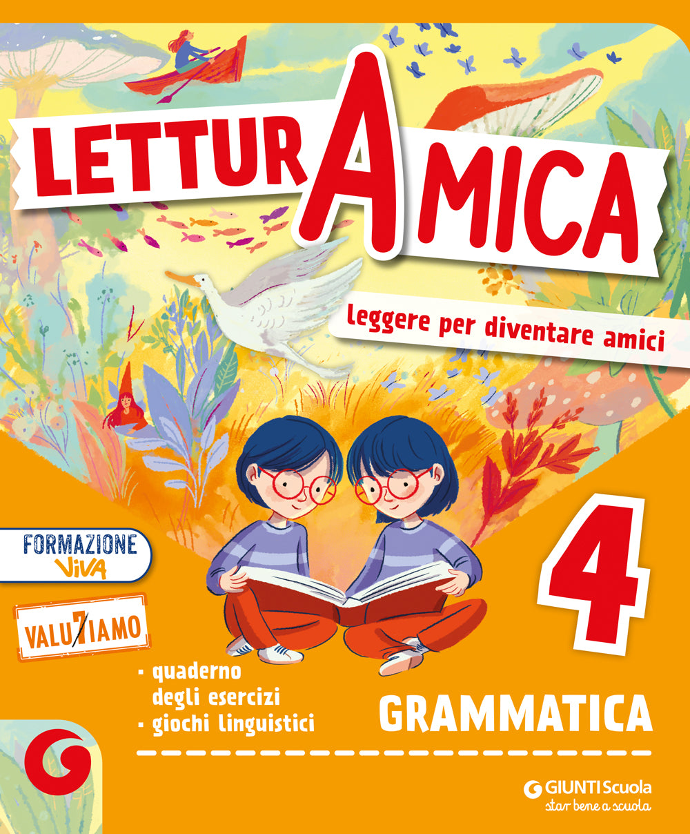 LETTURA AMICA - cl 4 Grammatica::Sussidiario dei Linguaggi