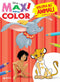 Maxi Supercolor - Colora gli animali::Dumbo, Il re leone, Il libro della giungla
