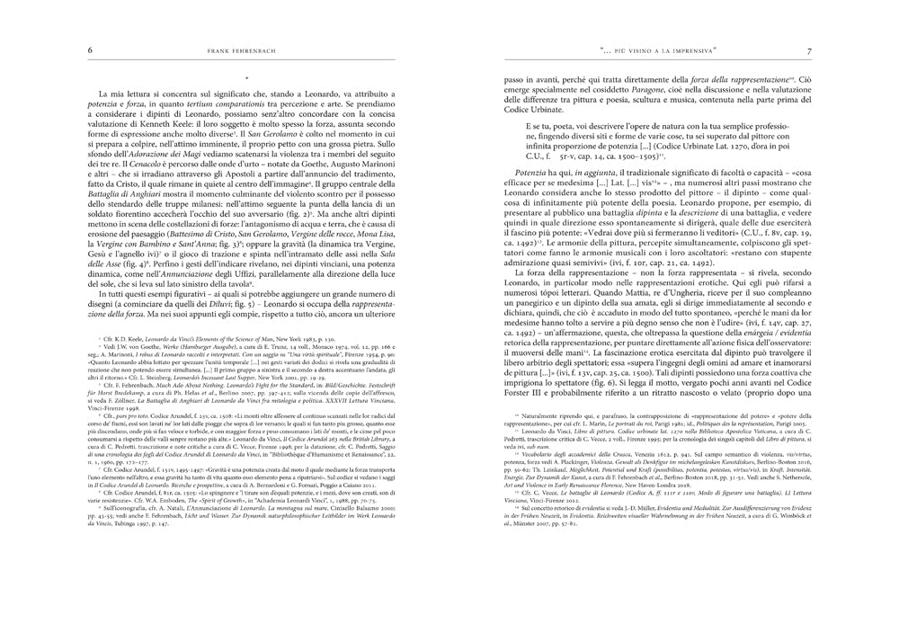 “… più visino ala inprensiva” (Codice Atlantico, f. 245r, già 90rb): Leonardo e la forza della pittura::LVIII Lettura Vinciana