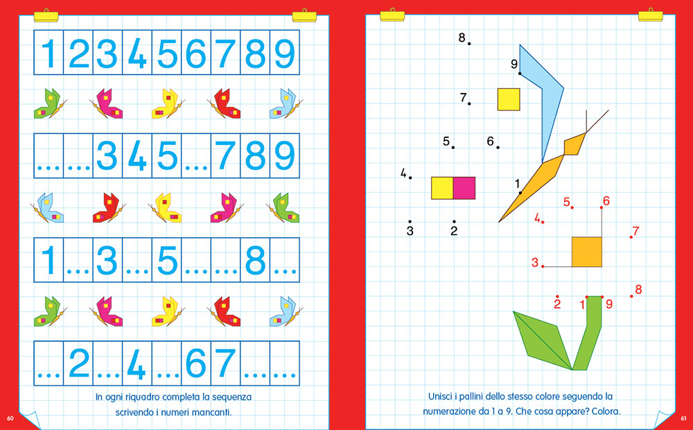 Gioco e imparo con le Lettere e i Numeri - 4/6 anni