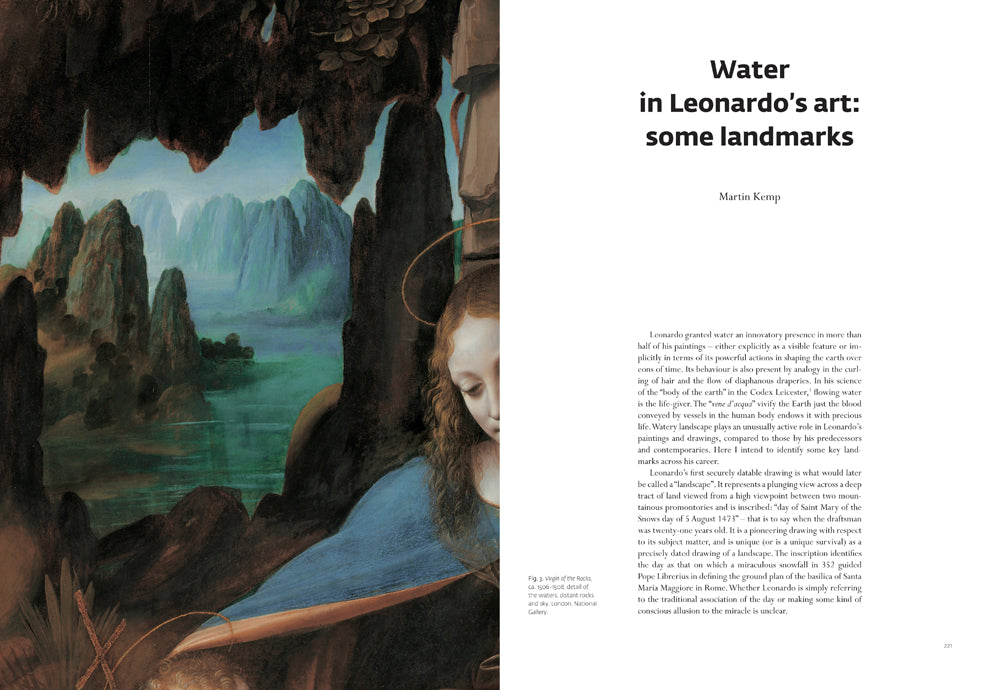 Leonardo da Vinci's Codex Leicester::Water as Microscope of Nature