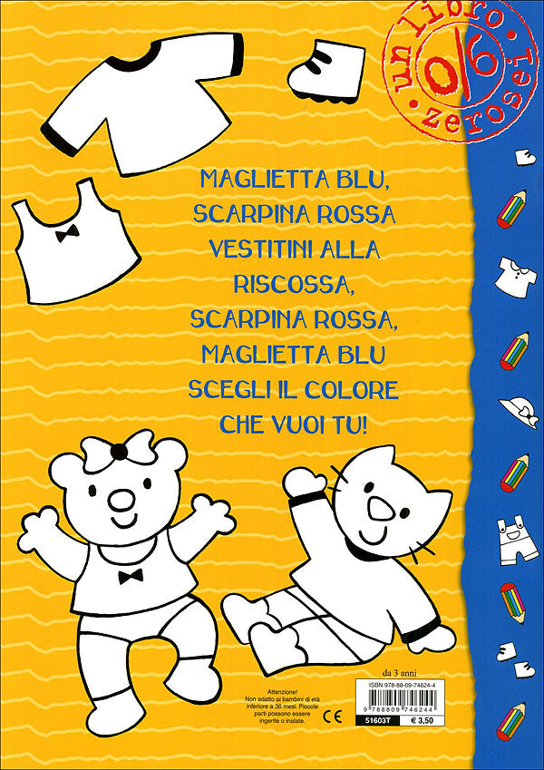 I miei vestitini::Colora per i + piccoli