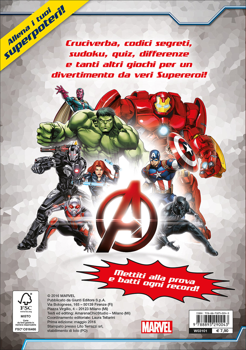 Il libro dei giochi - Avengers Assemble. Eroi all'attacco::Più di 150 sfide tutte da giocare!