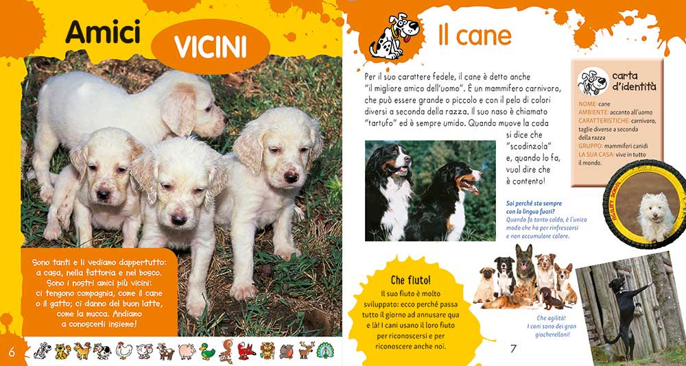 AMICI ANIMALI::con stickers