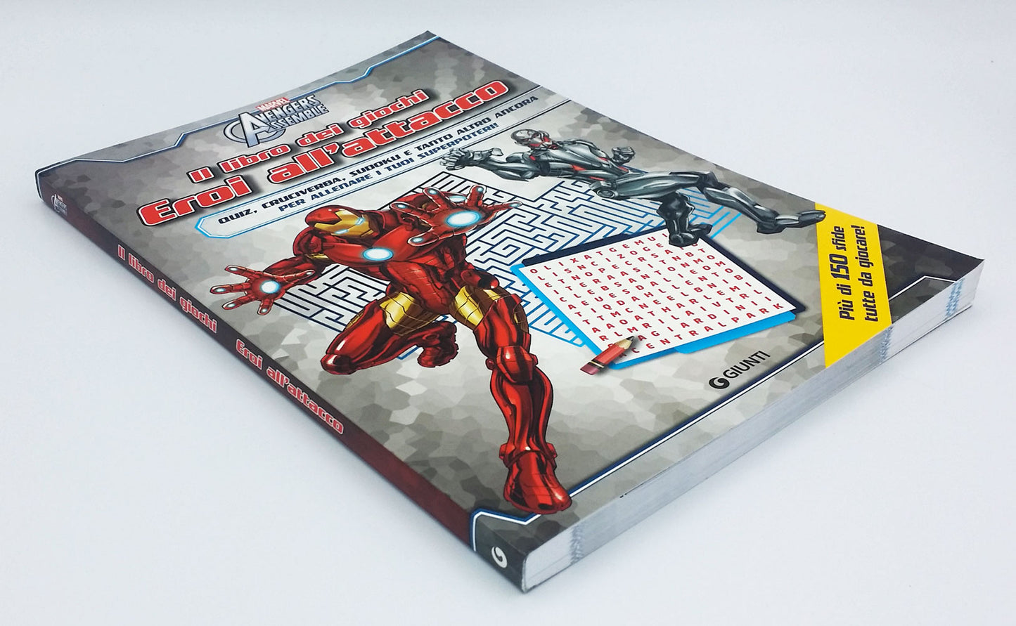Il libro dei giochi - Avengers Assemble. Eroi all'attacco::Più di 150 sfide tutte da giocare!