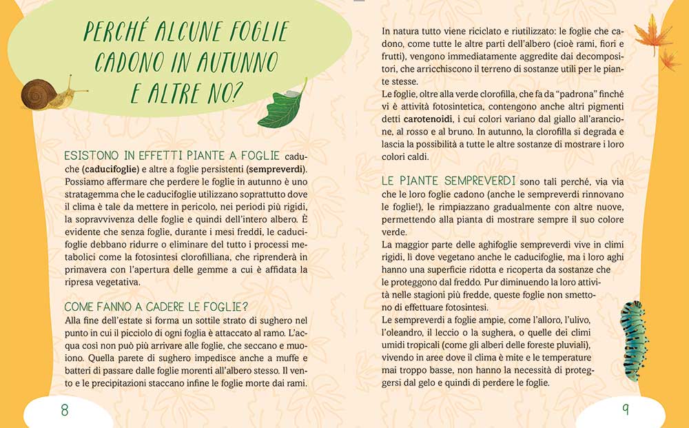 Il manuale degli alberi e delle foglie