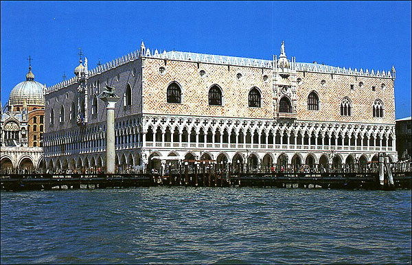 Cartolina. Venezia, Il Palazzo Ducale