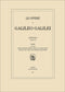 Le Opere di Galileo Galilei - Appendice - Vol. III::Testi (edizione in brossura)