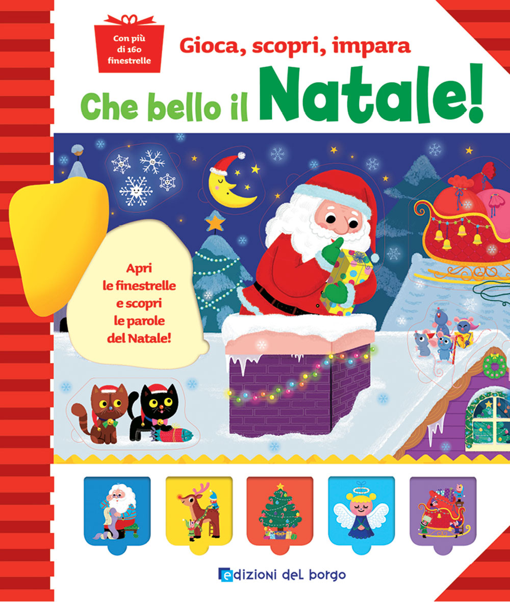 Che bello il Natale!::Apri le finestrelle e scopri le parole del Natale! - Con più di 160 finestrelle