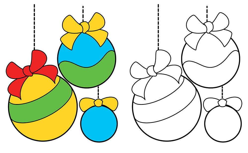 Colora il Natale::Tanti disegni da colorare per Natale!