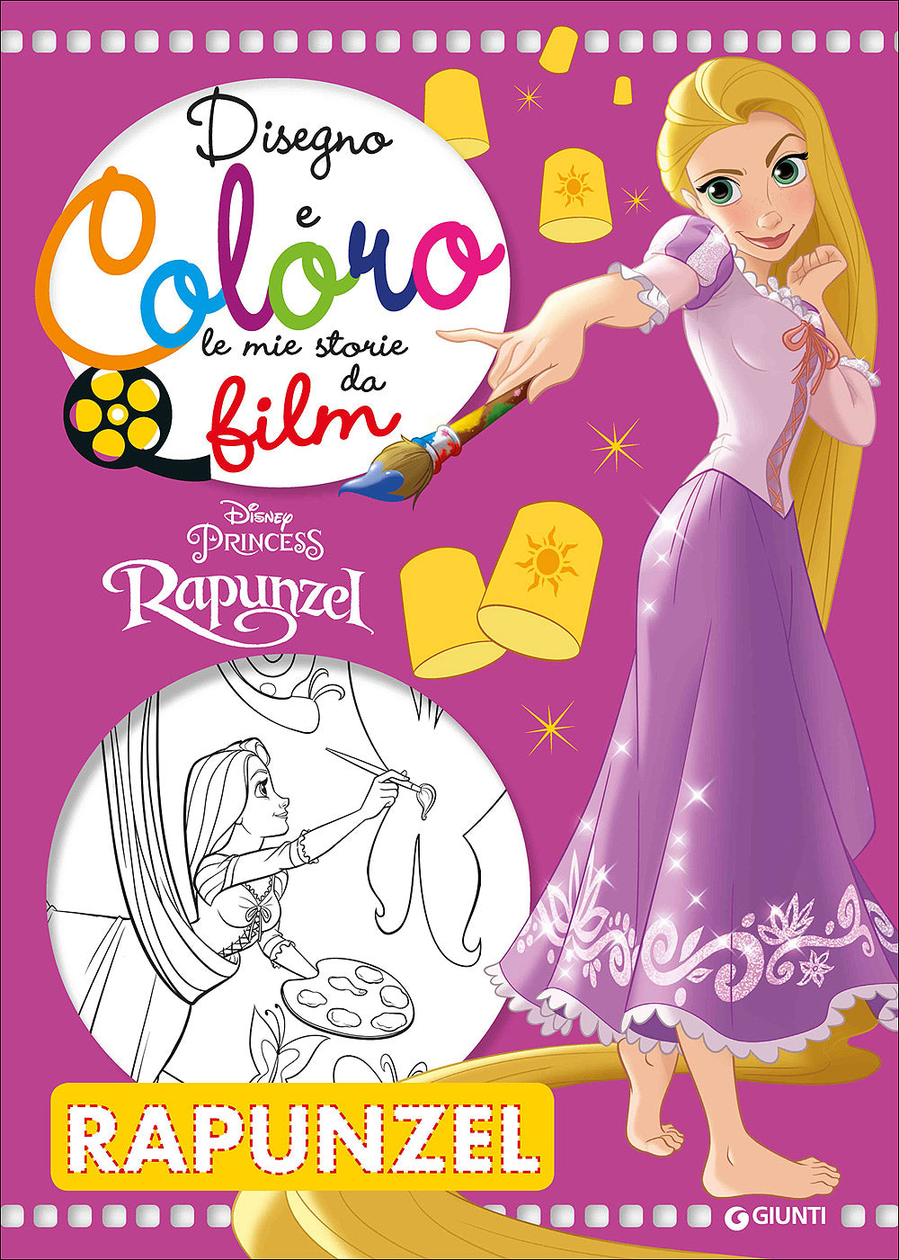 Disegno e Coloro le Mie Storie da Film - Rapunzel