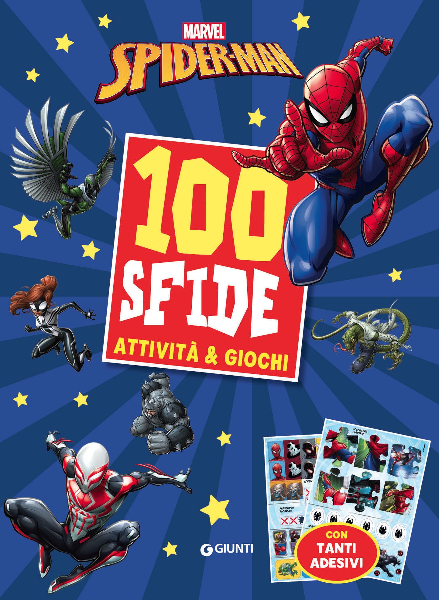 Spiderman 100 Sfide Attività e giochi, Walt Disney