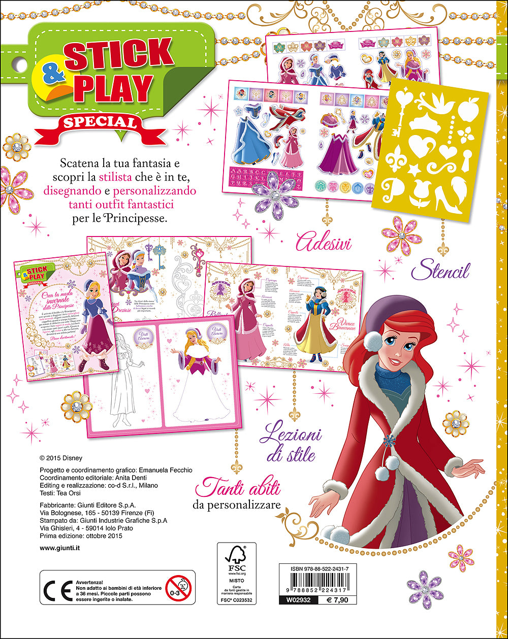 Stick&Play Special - Principesse::Vesti e crea la moda invernale