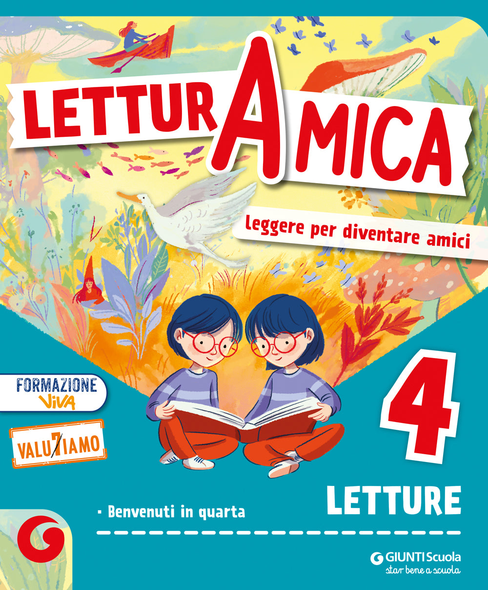 LETTURA AMICA - cl 4 Letture::Sussidiario dei linguaggi