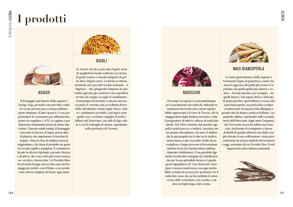 L'Italia in cucina::Ricette tradizioni prodotti