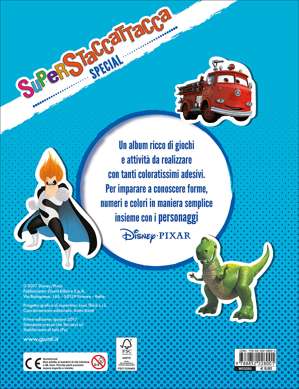 Superstaccattacca Special - Disney-Pixar::Più di 300 adesivi!