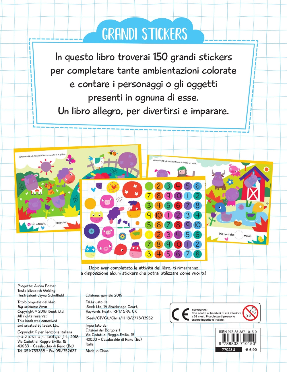 Grandi Stickers - Fattoria::Con 150 stickers