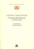 I Giornali delle Sperienze e Osservazioni 3::Il Giornale dei Pipistrelli