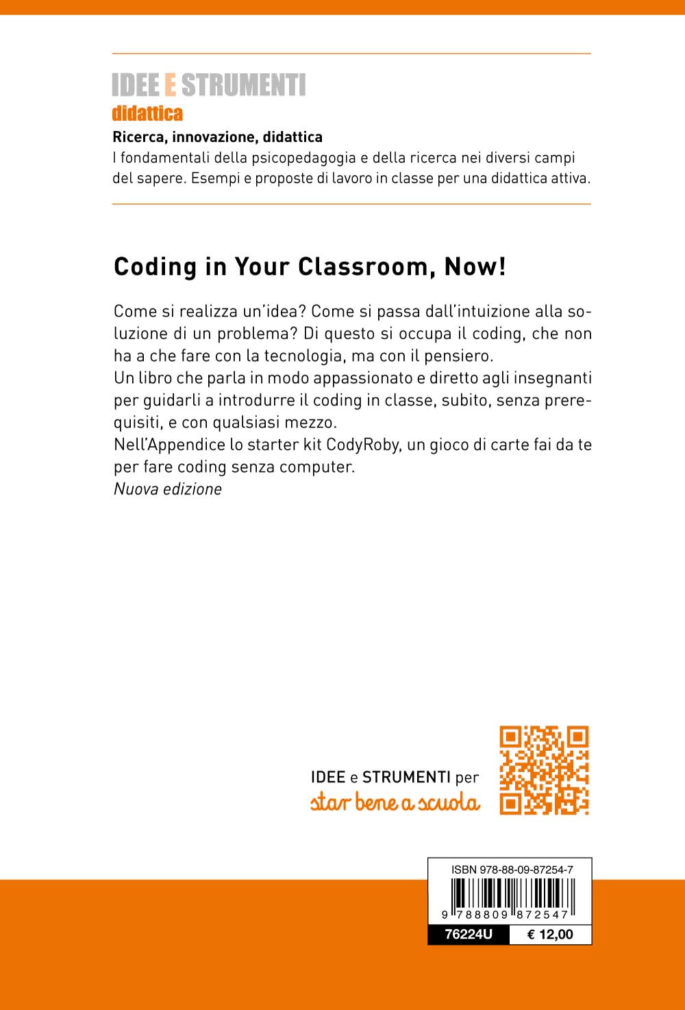 Coding in Your Classroom, Now!::Il pensiero computazionale è per tutti, come la scuola