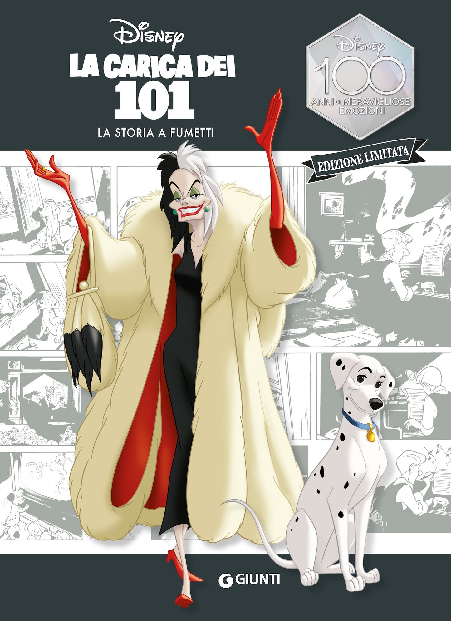 La Carica dei 101 La storia a fumetti Edizione limitata::Disney 100 Anni di meravigliose emozioni