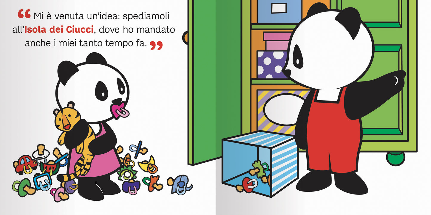 Pandi e il ciuccio