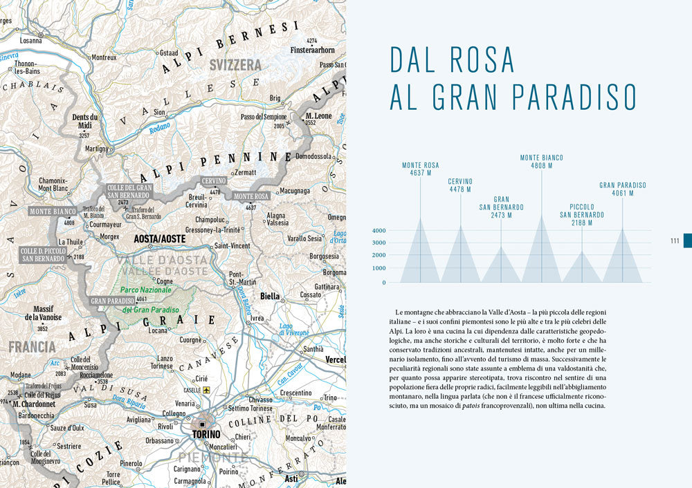 La cucina di montagna::Viaggio dal Friuli Venezia Giulia alla Sardegna attraverso paesaggi unici e cibi da scoprire