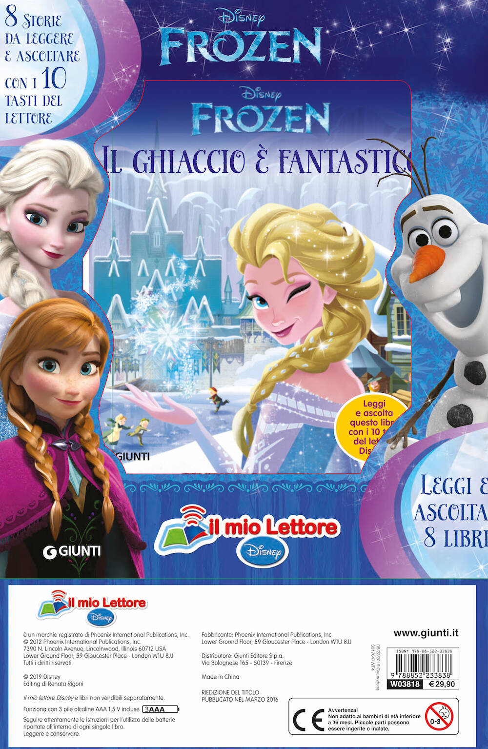 Il mio primo lettore - Frozen ::8 storie da leggere e ascoltare con i 10 tasti del lettore