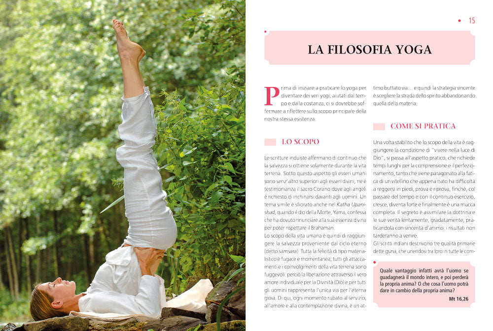 Yoga::Filosofia, esercizi, alimentazione, respirazione