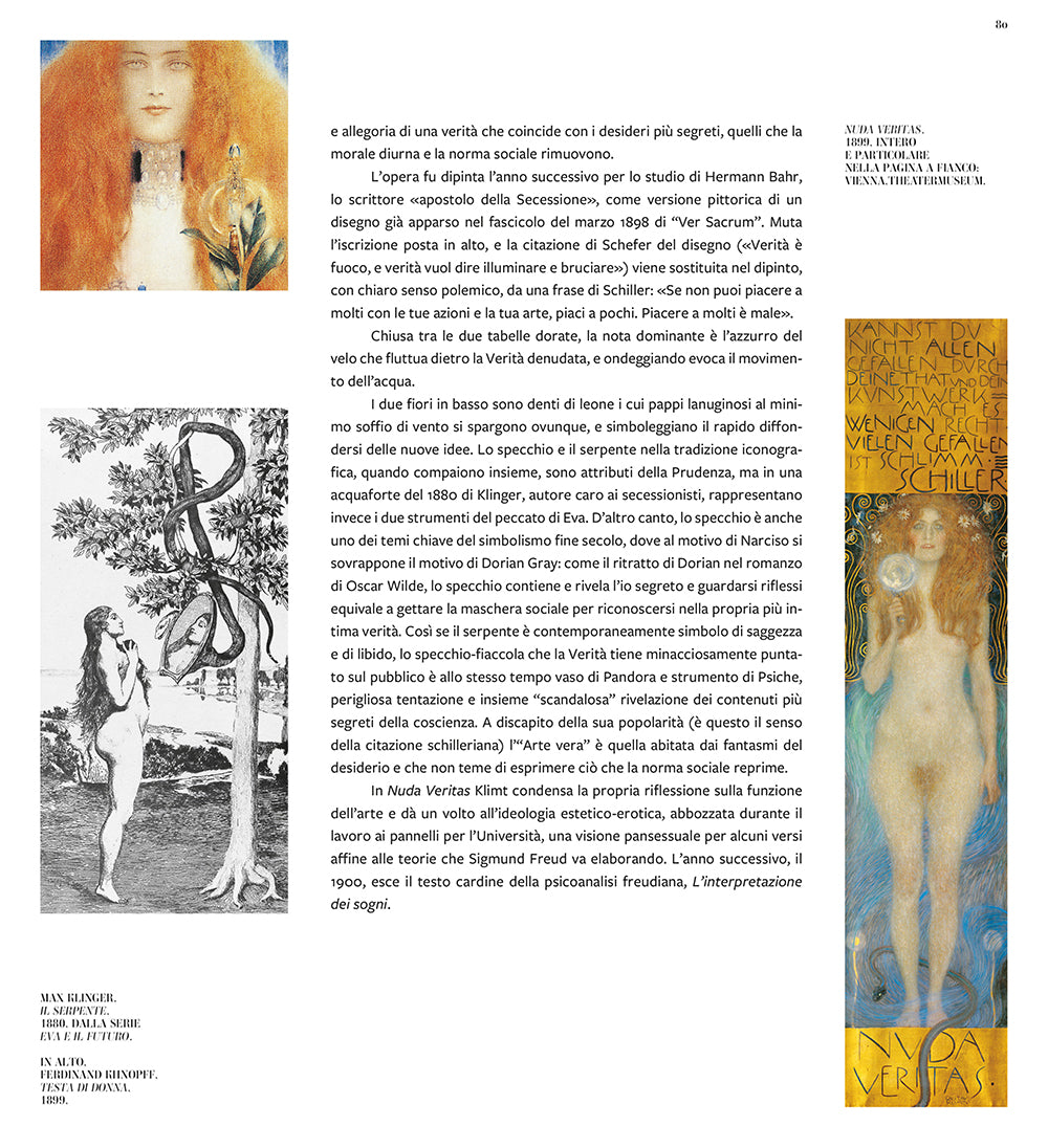 Gustav Klimt::L'oro della seduzione