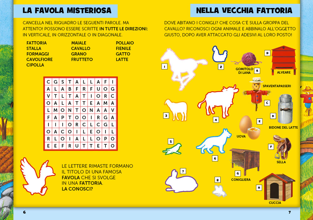 Fattoria::Curiosità - Stickers - Giochi