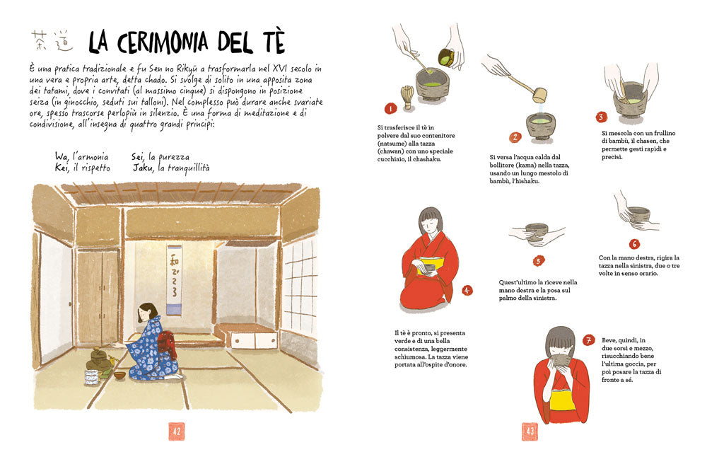 Giappone illustrato::Vita e cucina del Sol Levante