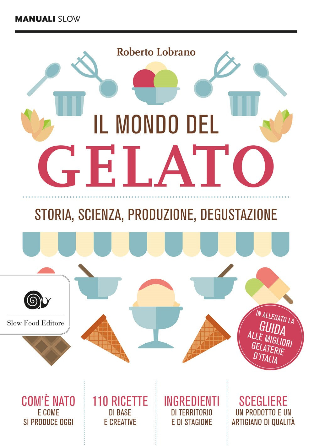 Il mondo del gelato::Storia, scienza, produzione, degustazione - In allegato la Guida alle migliori gelaterie d'Italia