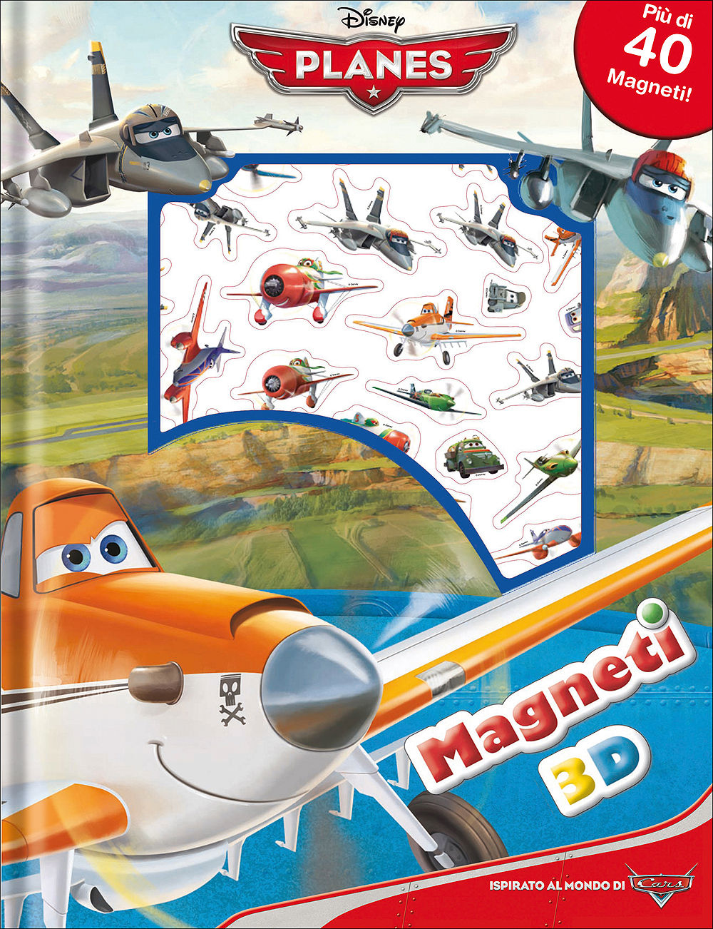 Magneti 3D - Planes::Più di 40 magneti!