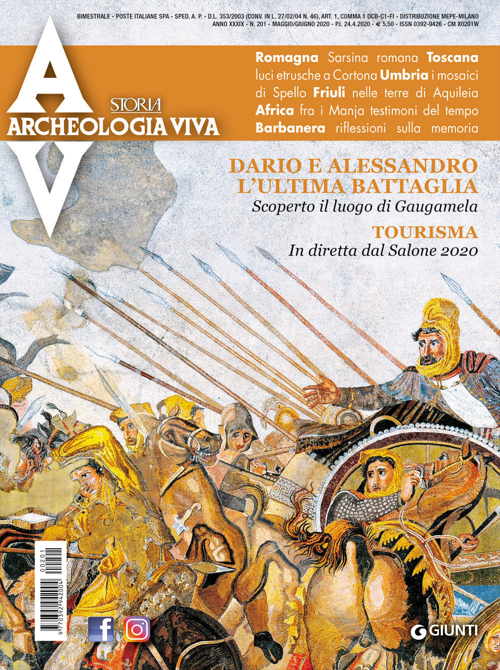 Archeologia Viva n. 201 - maggio/giugno 2020::Rivista bimestrale