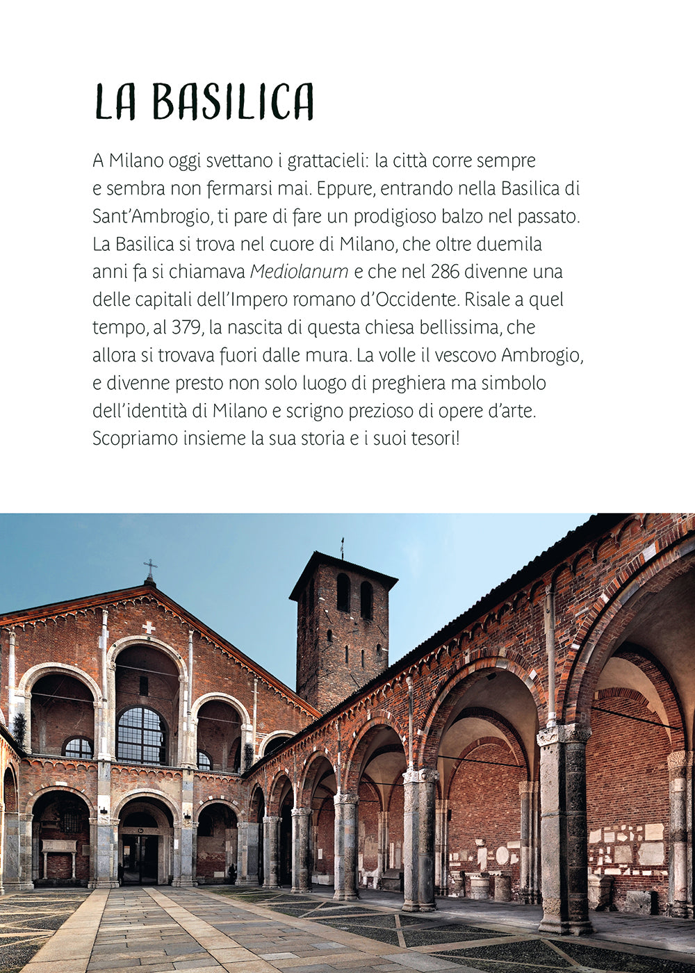 Basilica di Sant'Ambrogio. Storia e capolavori::Guida alla visita