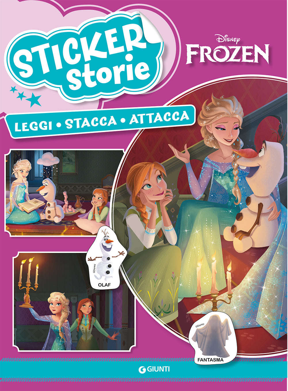 Sticker Storie - Frozen::Leggi - Stacca - Attacca