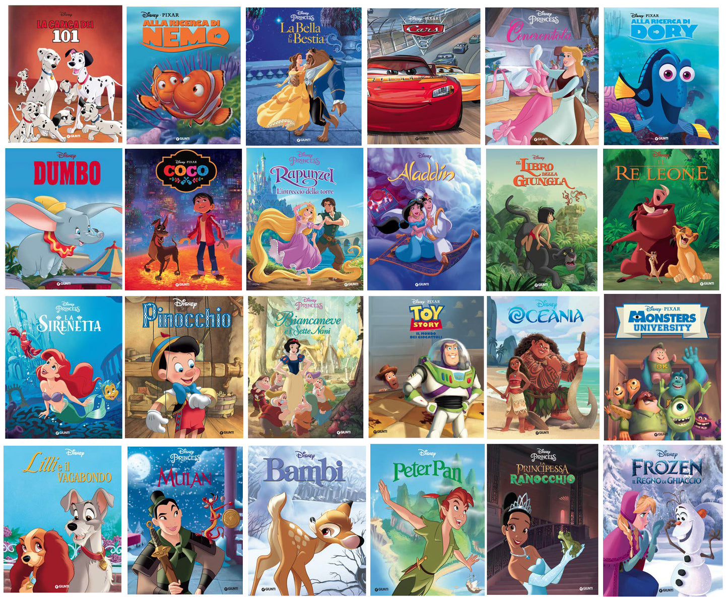 Le Fiabe più belle Disney - Raccolta da collezione::24 Storie per vivere la magia!