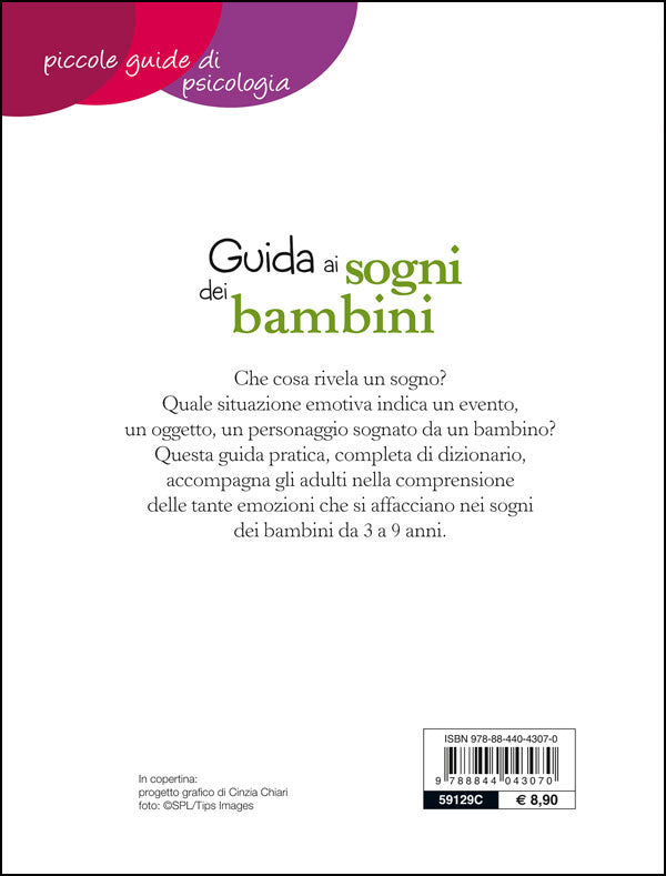 Guida ai sogni dei bambini::da 3 a 9 anni