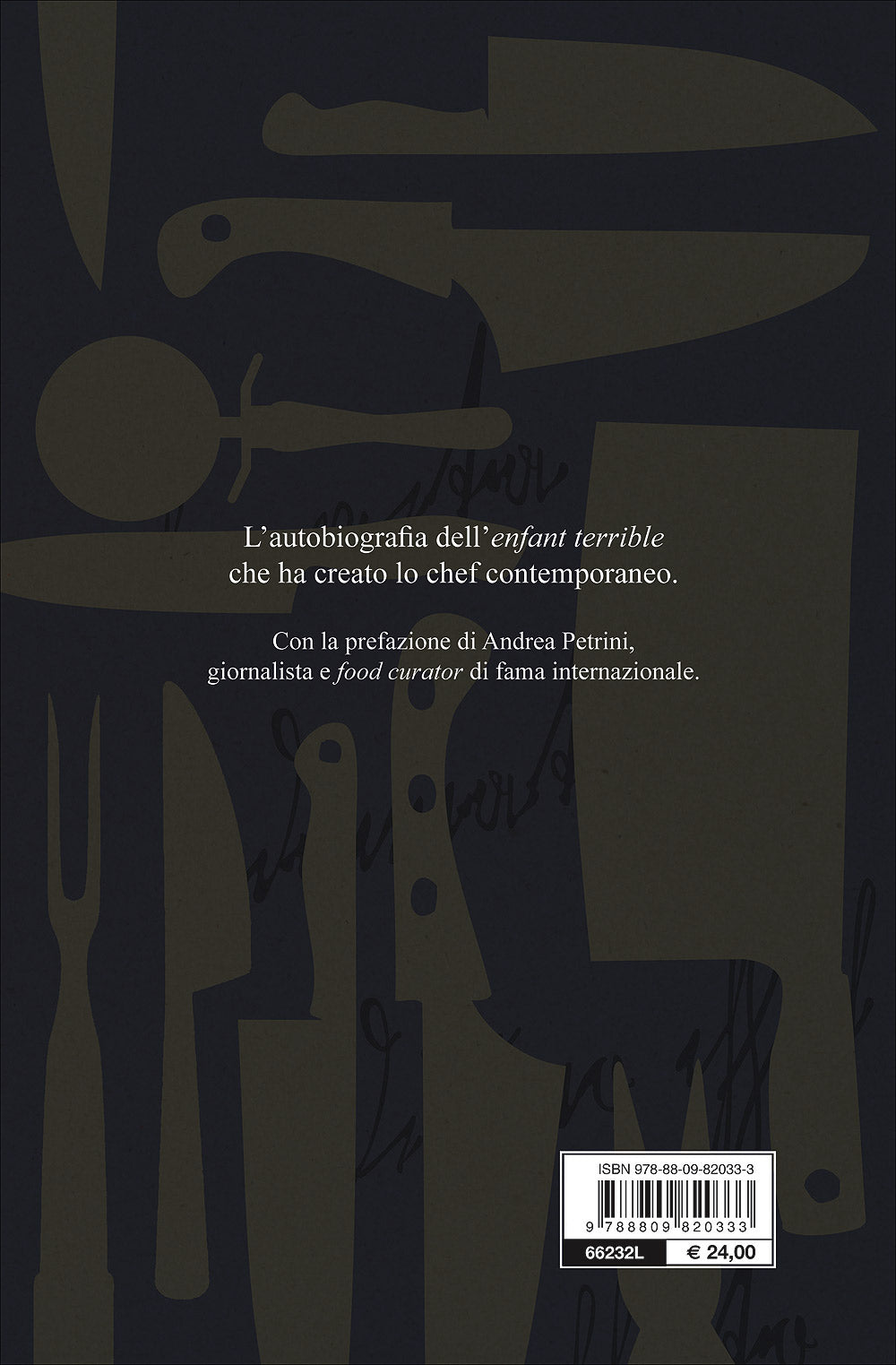 The Devil in the Kitchen::La vita dannata di uno chef stellato