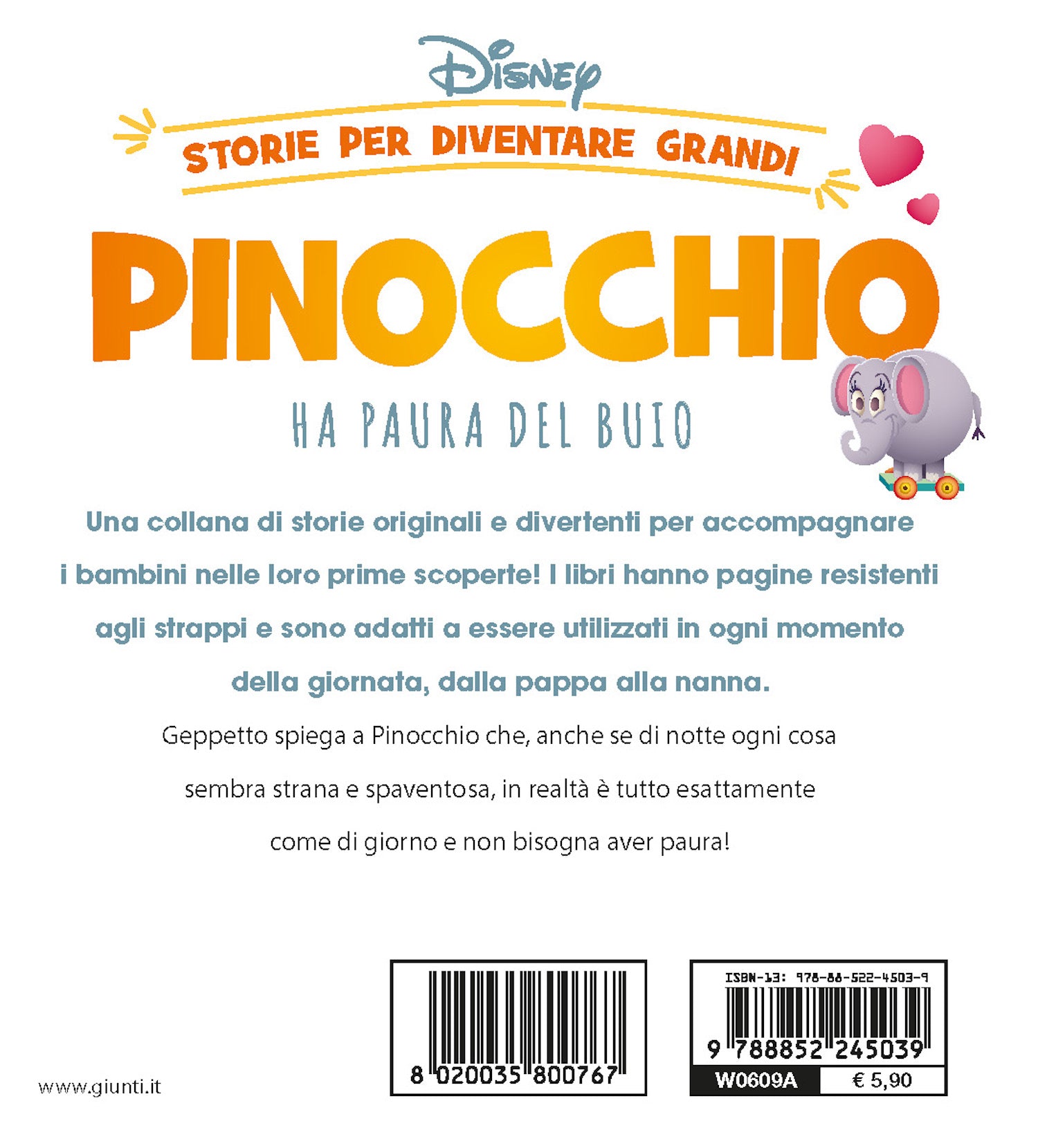 Pinocchio - Libro - Disney Libri - I capolavori Disney