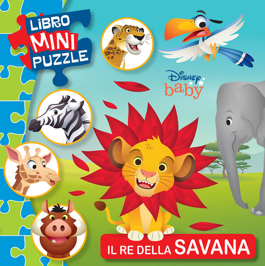 Disney Baby. Libro Mini Puzzle. Il re della savana