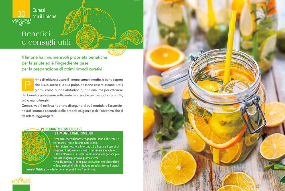 Curarsi con il limone::con trattamenti e ricette