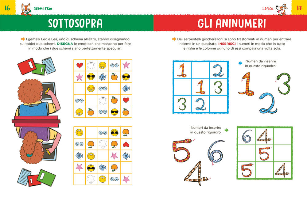 Enigmistica per cervelli curiosi::Matematica • Logica • Geometria