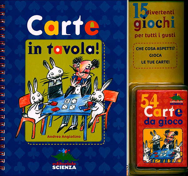 Carte in tavola::con 54 carte da gioco