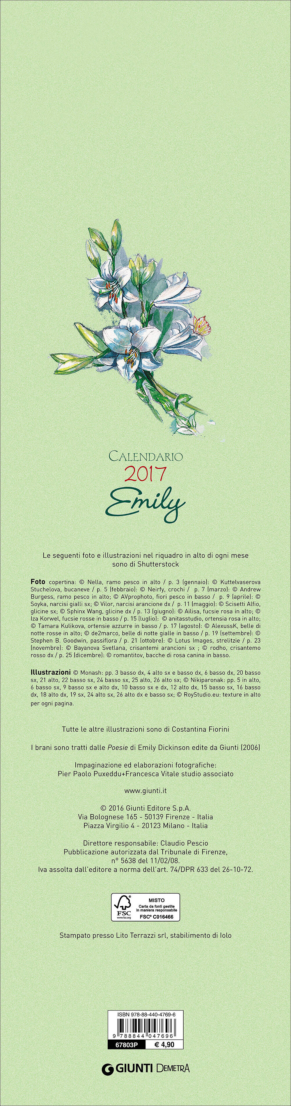 Emily - Calendario 2017