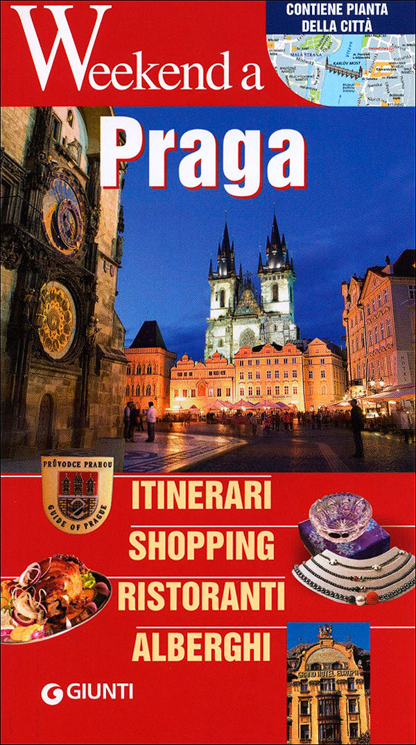 Praga::Itinerari, Shopping, Ristoranti, Alberghi - Contiene pianta della città