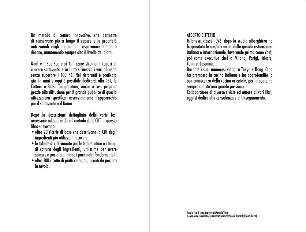 CBT - Cottura a bassa temperatura::Tutti i segreti della cucina casalinga sottovuoto