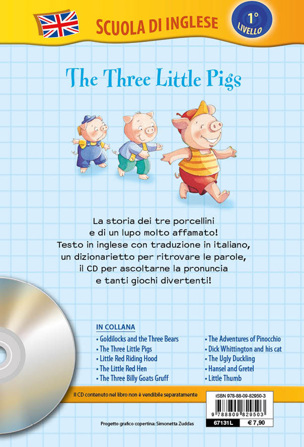 The Three Little Pigs + CD::I tre porcellini - Con traduzione e dizionario!
