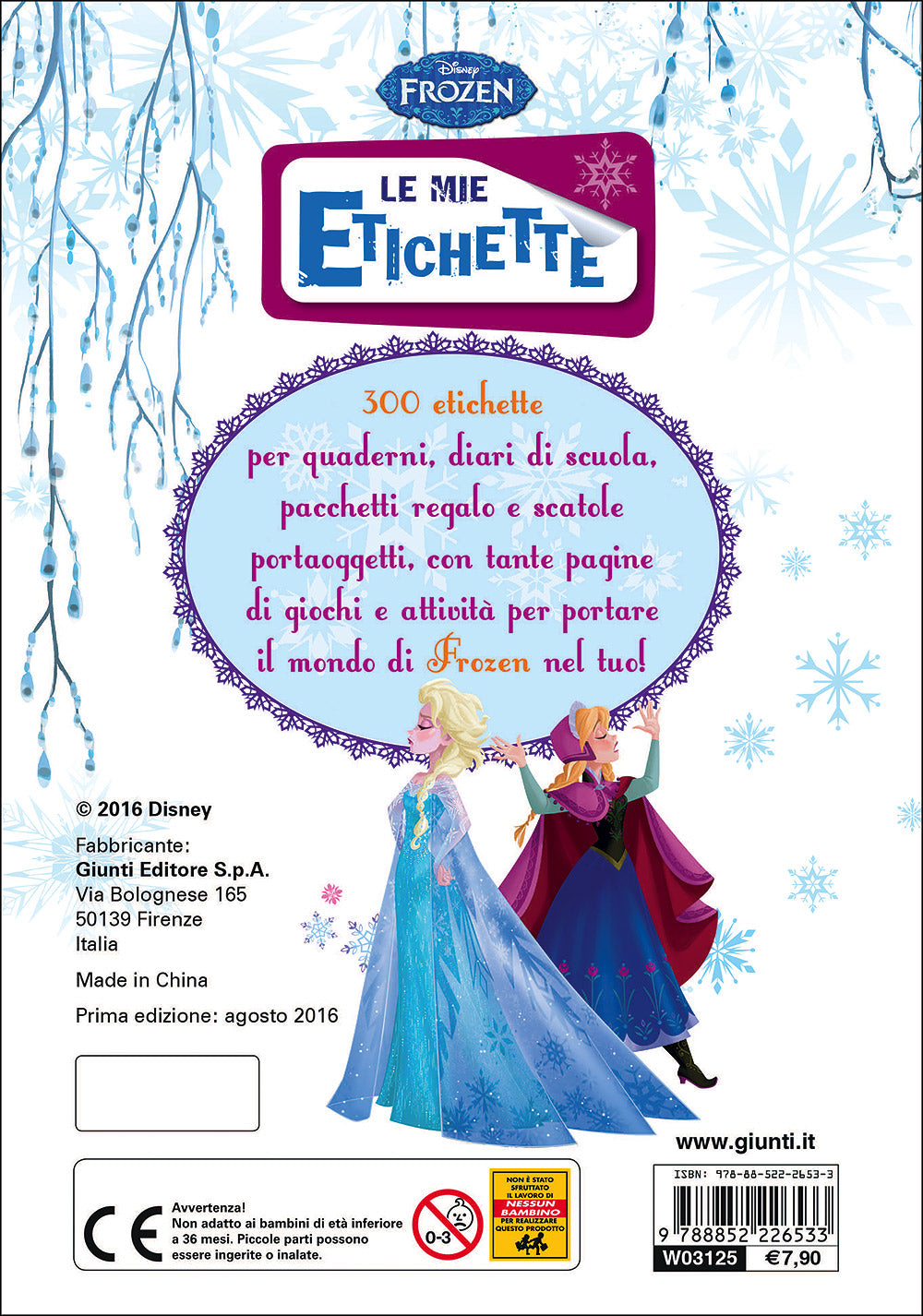 Le Mie Etichette - Frozen::300 pezzi