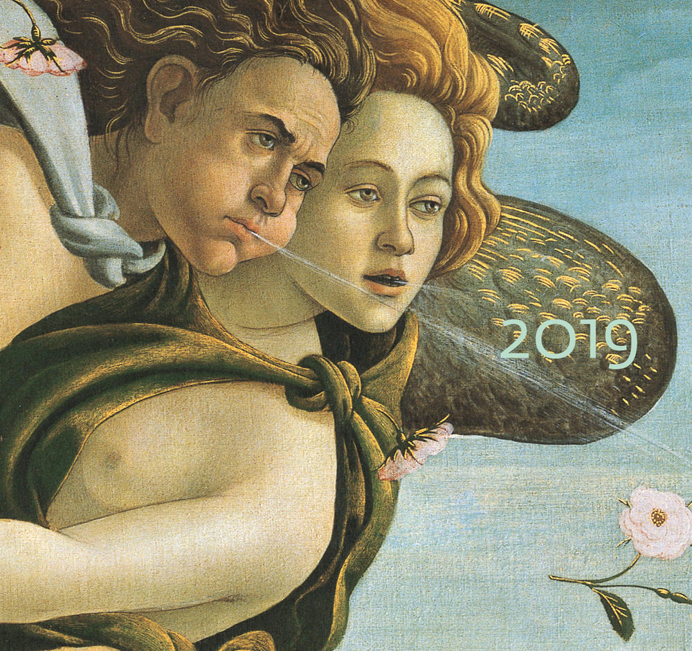 Capolavori dei Musei fiorentini - Calendario 2019::Calendario da tavolo